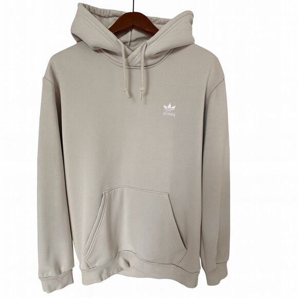 Adidas Trefoil Essential HD Stone Hoodie - Size Large (Men) - Picture 2 of 8